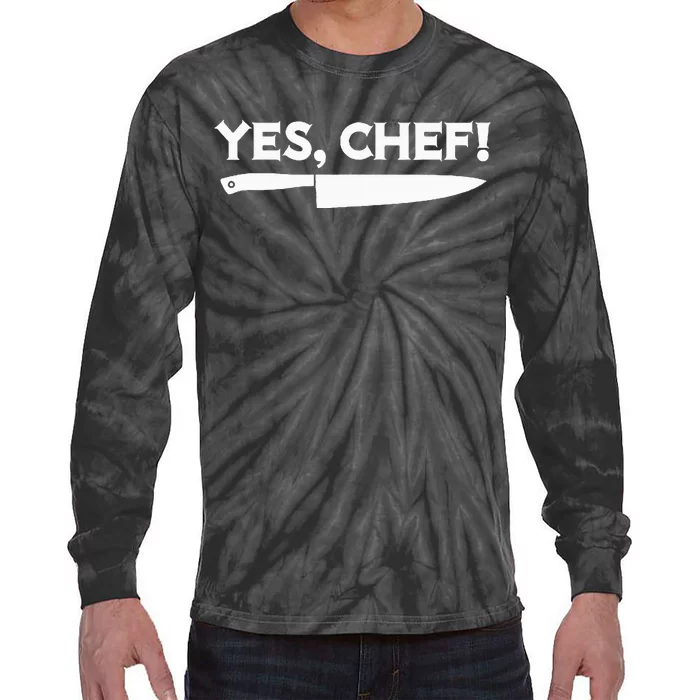 Yes Chef Professional Sous Chef Tie-Dye Long Sleeve Shirt