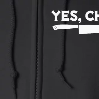 Yes Chef Professional Sous Chef Full Zip Hoodie