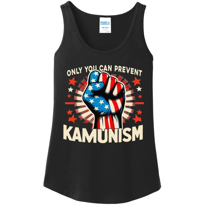 You Can Prevent Communism Fight Socialism Gift Ladies Essential Tank