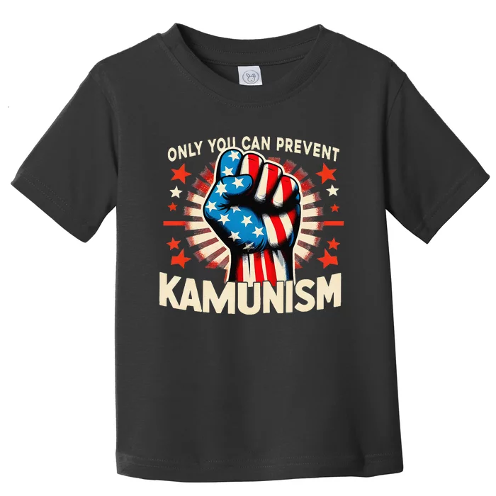 You Can Prevent Communism Fight Socialism Gift Toddler T-Shirt