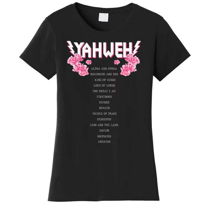 Yahweh Christian Religious YHWH Women's T-Shirt