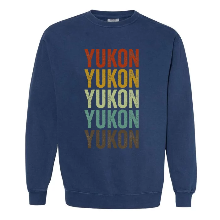 Yukon City Retro Garment-Dyed Sweatshirt