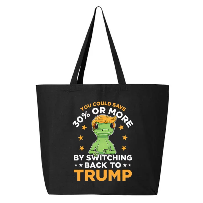 You Could Save 30 Percent Or More By Switching Back To Trump 25L Jumbo Tote