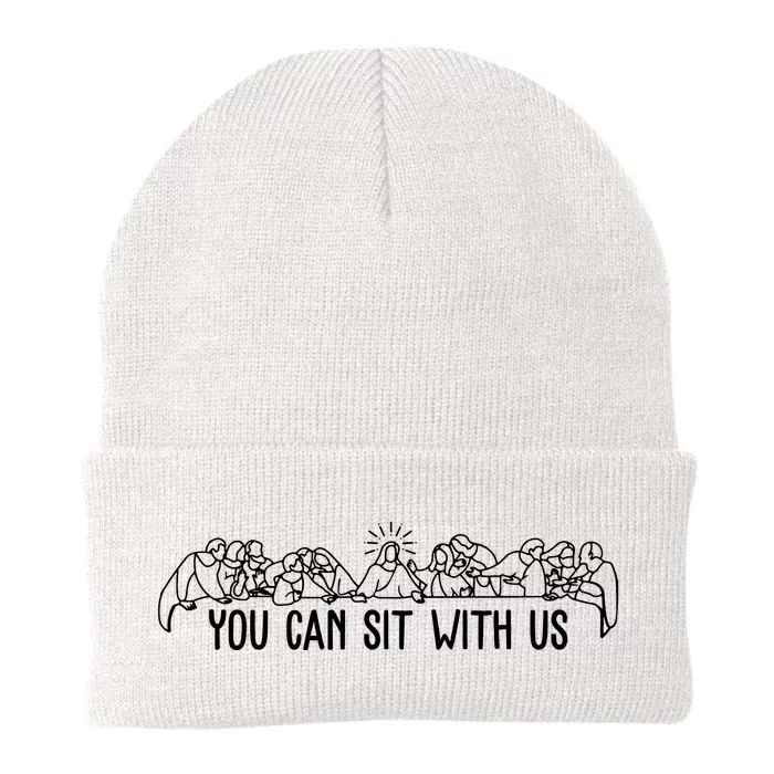 You Can Sit With Us Twelve Apostles Christianity Knit Cap Winter Beanie