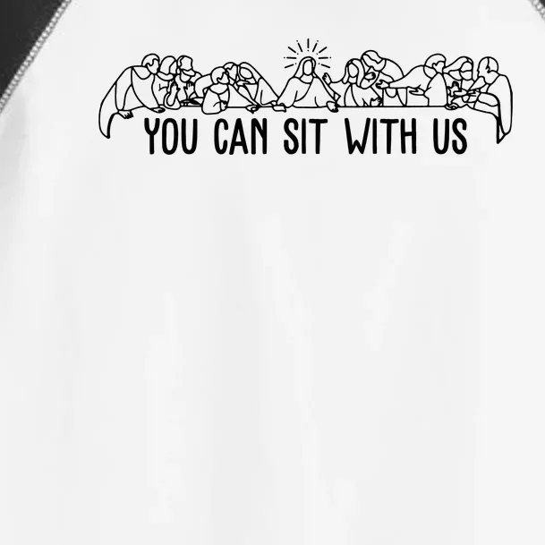 You Can Sit With Us Twelve Apostles Christianity Toddler Fine Jersey T-Shirt