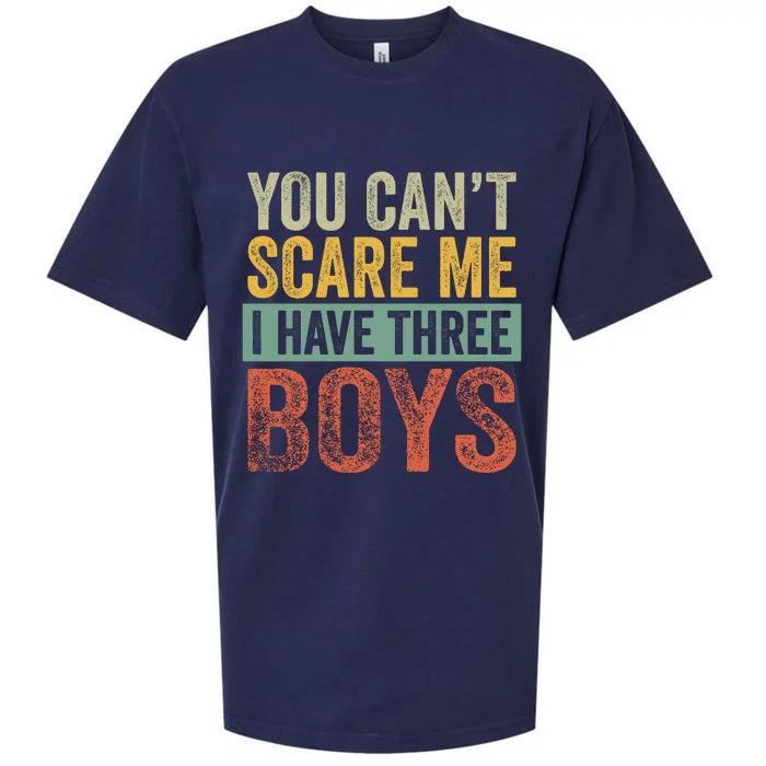 You Can't Scare Me I Have Three Sueded Cloud Jersey T-Shirt