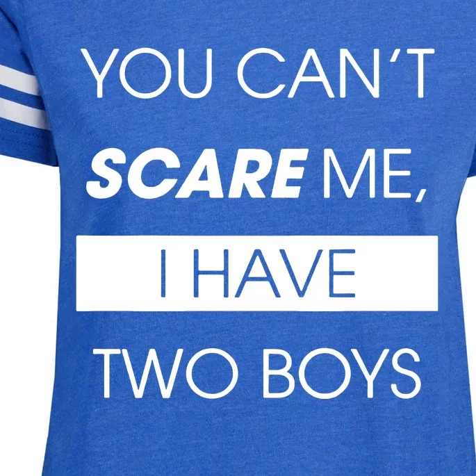 You CanT Scare Me Enza Ladies Jersey Football T-Shirt