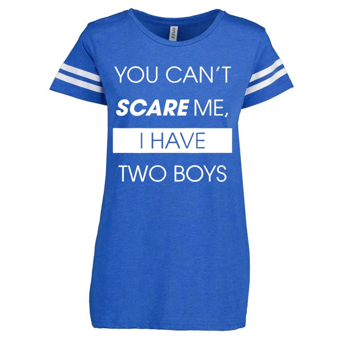 You CanT Scare Me Enza Ladies Jersey Football T-Shirt