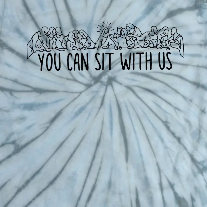 You Can Sit With U.S Jesus And Twelve Apostles Tie-Dye T-Shirt