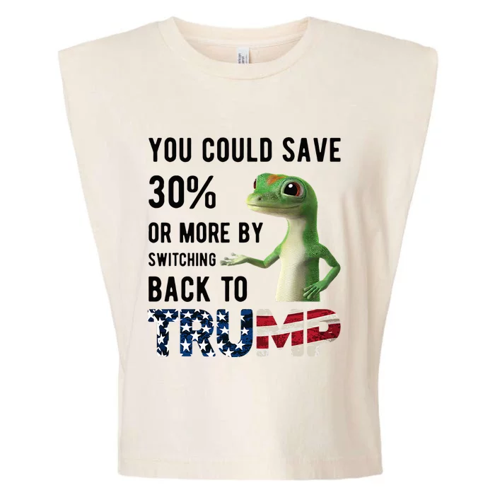 You Could Save 30 Or More By Switching Back To Trump Gekko Garment-Dyed Women's Muscle Tee