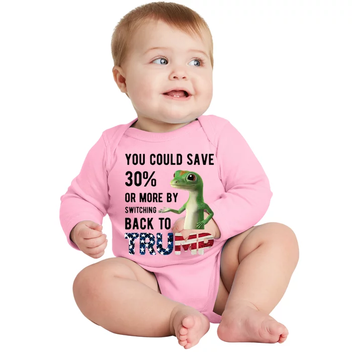 You Could Save 30 Or More By Switching Back To Trump Gekko Baby Long Sleeve Bodysuit