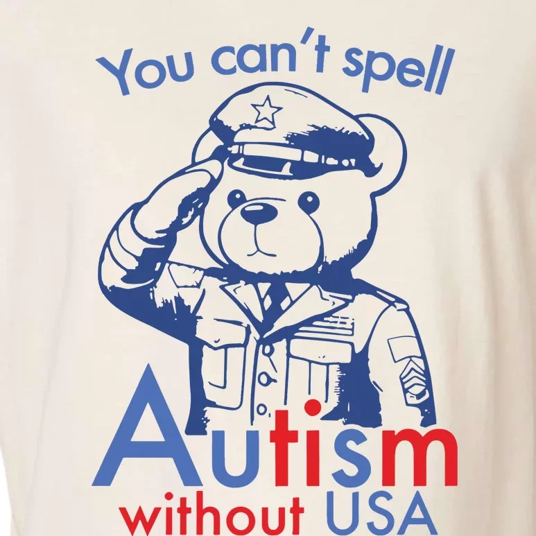 You Can’T Spell Autism Without Usa Garment-Dyed Women's Muscle Tee