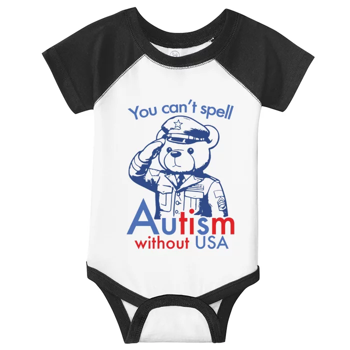 You Can’T Spell Autism Without Usa Infant Baby Jersey Bodysuit