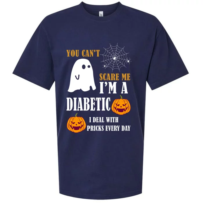 You CanT Scare Me IM A Diabetic Sueded Cloud Jersey T-Shirt