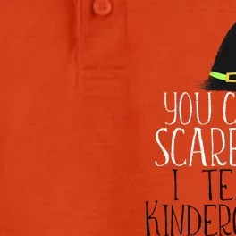 You CanT Scare Me I Teach Kindergarten Halloween Meme Dry Zone Grid Performance Polo