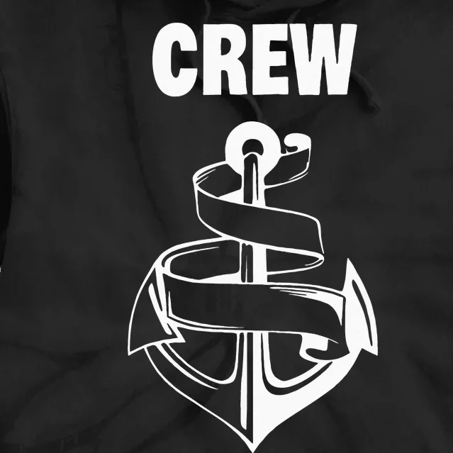 Yacht Crew Sailing Boat Crew Tie Dye Hoodie