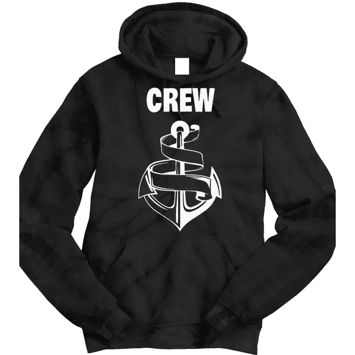 Yacht Crew Sailing Boat Crew Tie Dye Hoodie