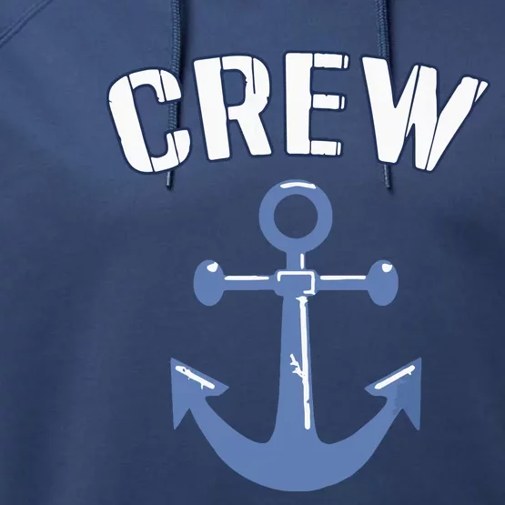 Yacht Crew Sailing Boat Crew Performance Fleece Hoodie