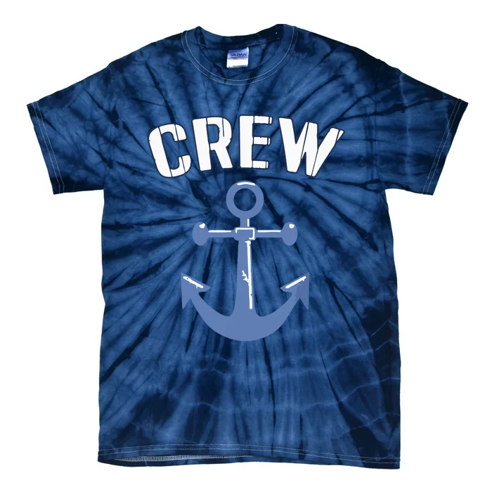 Yacht Crew Sailing Boat Crew Tie-Dye T-Shirt