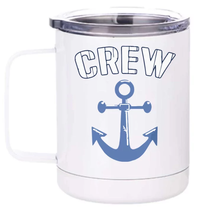 Yacht Crew Sailing Boat Crew Front & Back 12oz Stainless Steel Tumbler Cup