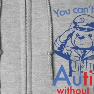 You Can’T Spell Autism Without Usa Full Zip Hoodie