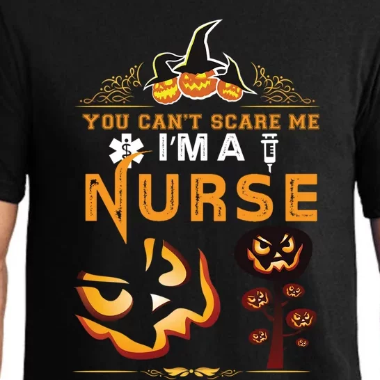 You Cant Scare Me Im A Nurse Gift Pajama Set