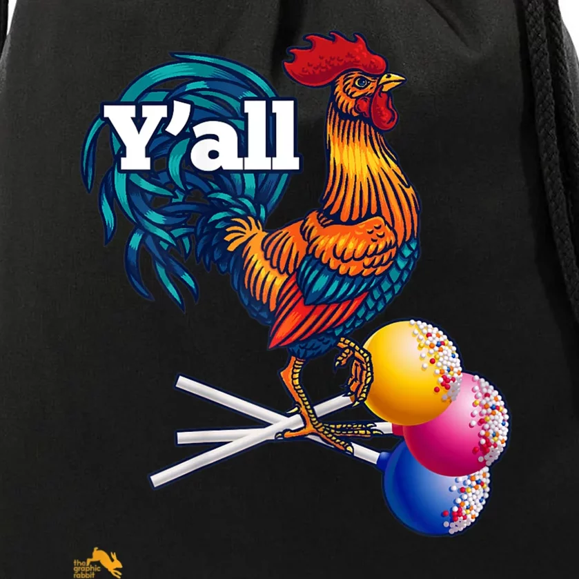 YAll Cock Suckers Drawstring Bag