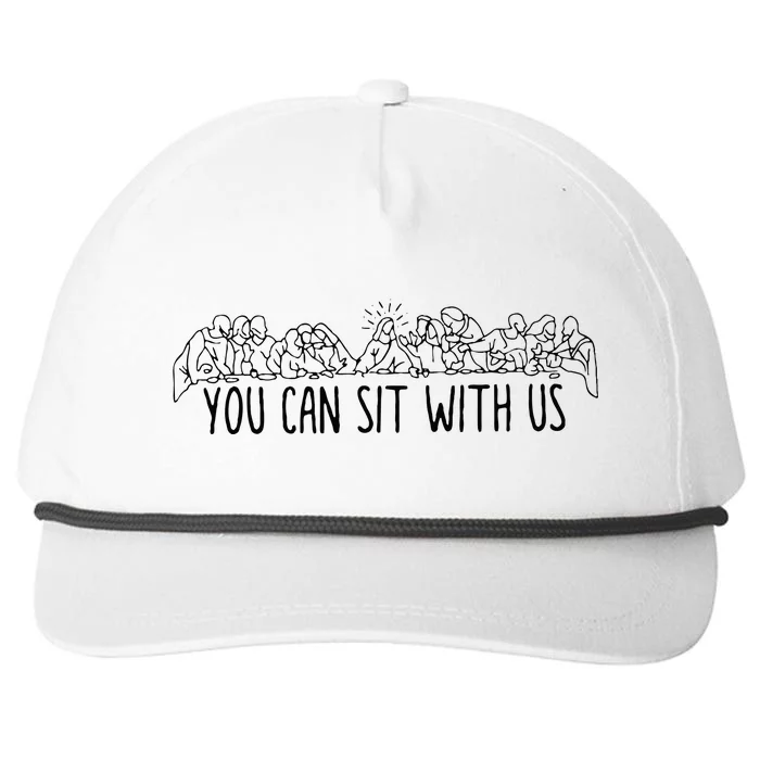 You Can Sit With U.S Jesus And Twelve Apostles Snapback Five-Panel Rope Hat