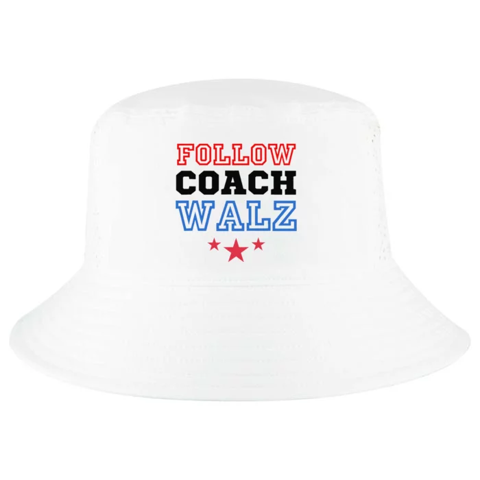 Yes Coach Walz Kamala Harris Tim Walz 2024 Cool Comfort Performance Bucket Hat