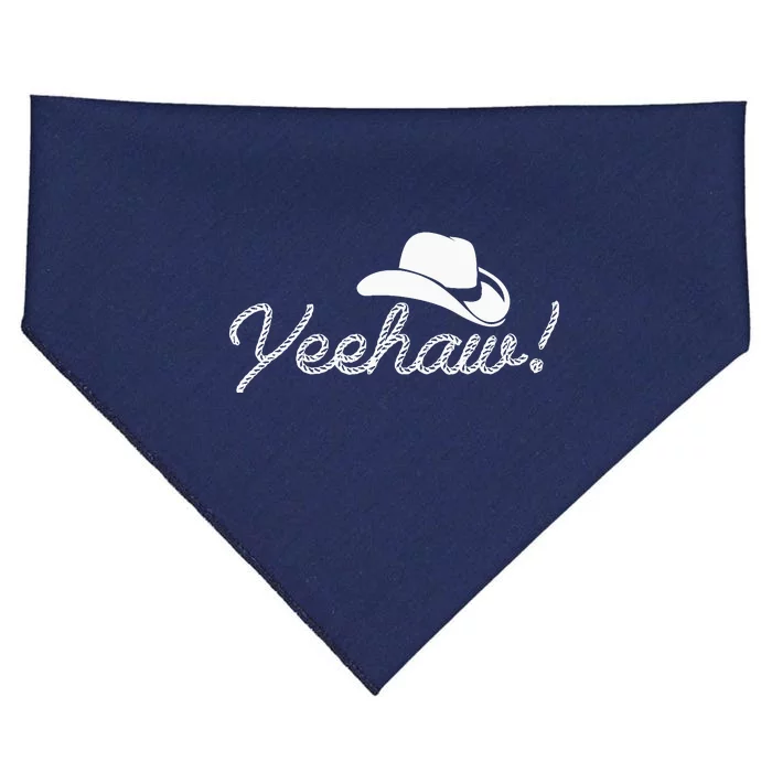 Yeehaw Cowboy USA-Made Doggie Bandana