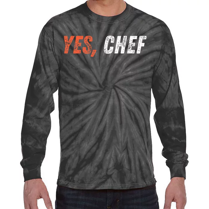 Yes Chef Tie-Dye Long Sleeve Shirt