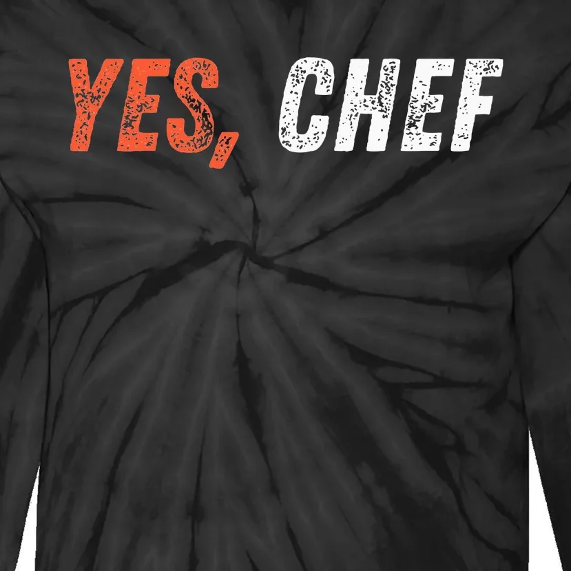 Yes Chef Tie-Dye Long Sleeve Shirt