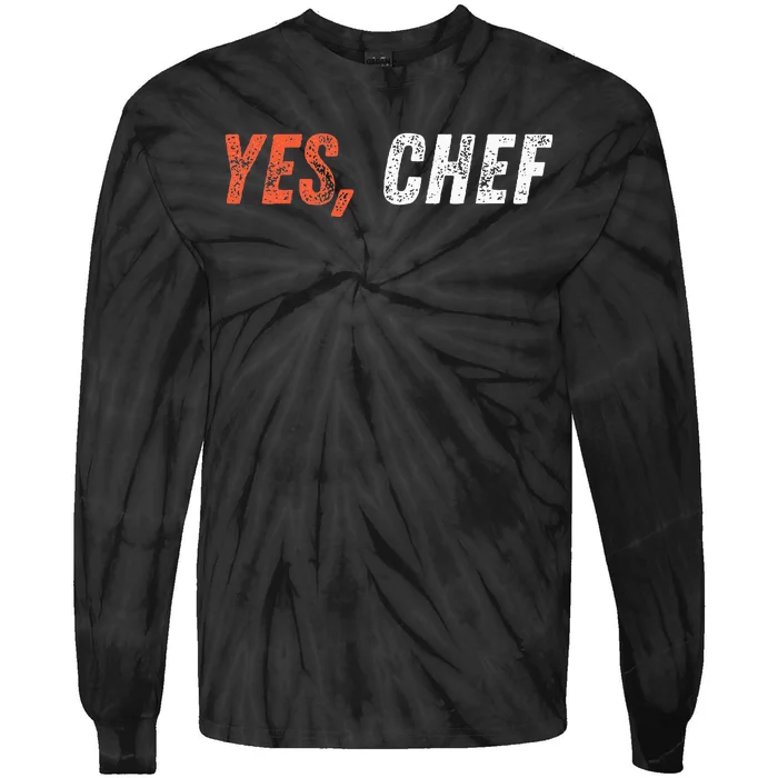 Yes Chef Tie-Dye Long Sleeve Shirt