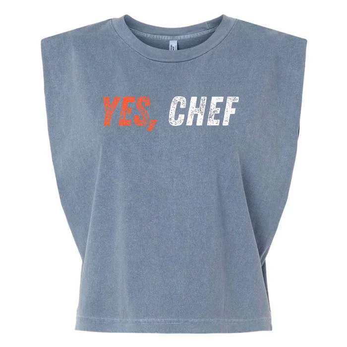 Yes Chef Garment-Dyed Women's Muscle Tee