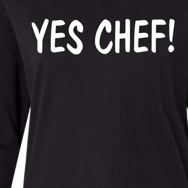 Yes Chef Womens Cotton Relaxed Long Sleeve T-Shirt