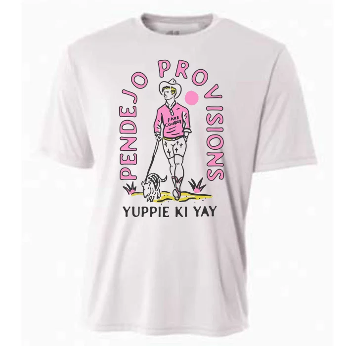 Yuppie Cowboy Cooling Performance Crew T-Shirt