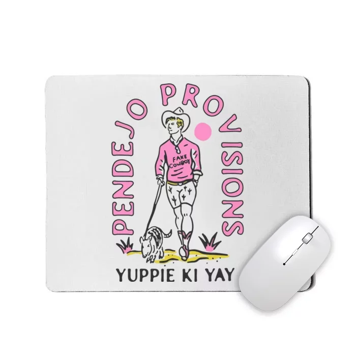 Yuppie Cowboy Mousepad