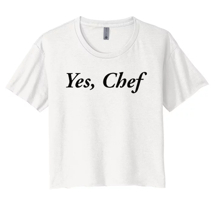 Yes Chef Women's Crop Top Tee