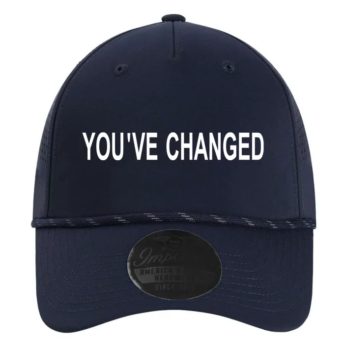 You've Changed Performance The Dyno Cap