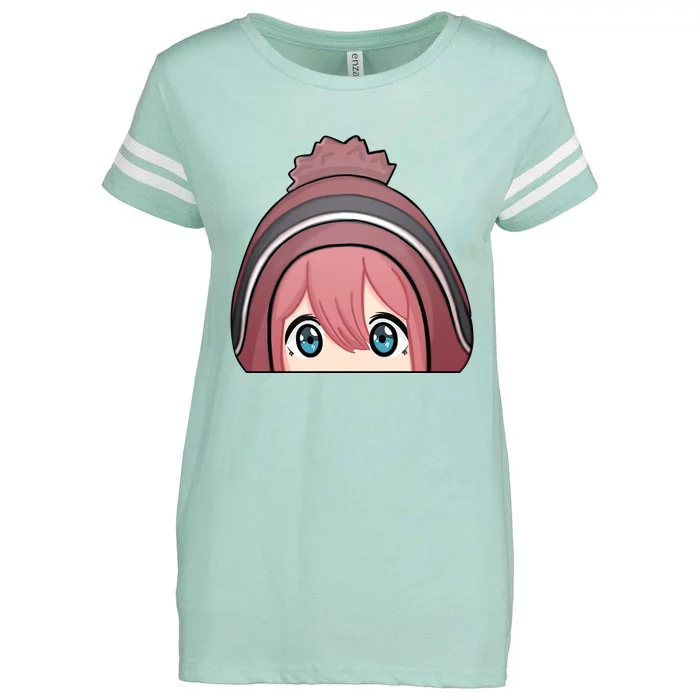 Yuru Camp Enza Ladies Jersey Football T-Shirt