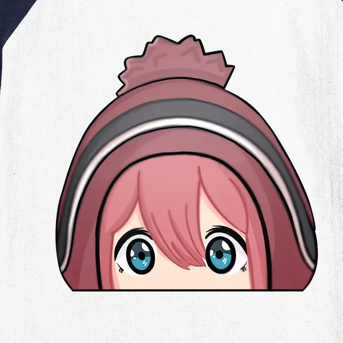 Yuru Camp Baseball Sleeve Shirt