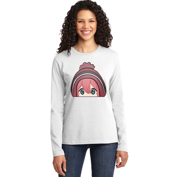 Yuru Camp Ladies Long Sleeve Shirt