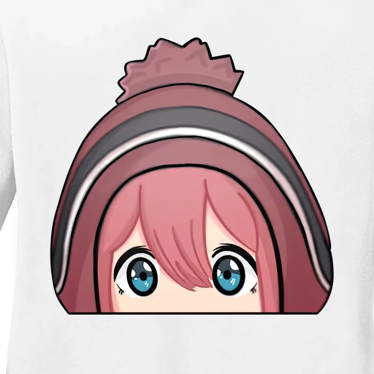 Yuru Camp Ladies Long Sleeve Shirt