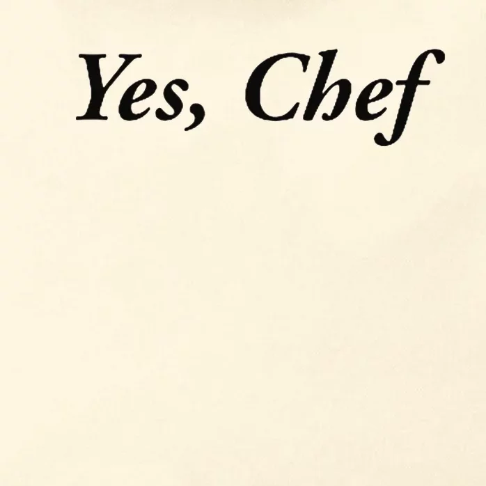 Yes Chef Zip Tote Bag