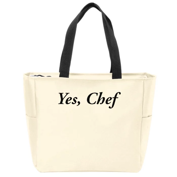 Yes Chef Zip Tote Bag