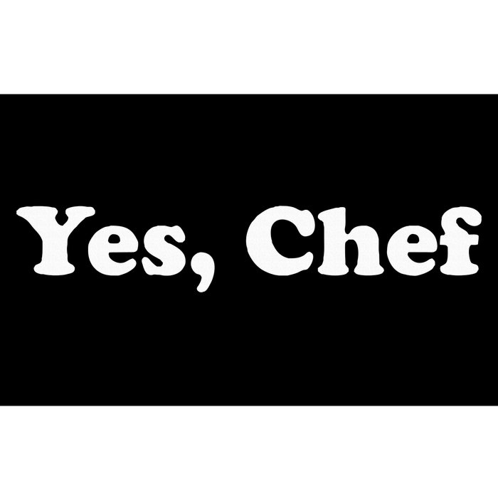 Yes Chef Bumper Sticker