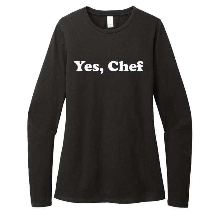 Yes Chef Womens CVC Long Sleeve Shirt