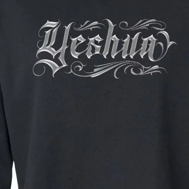 Yeshua Christian Cropped Pullover Crew