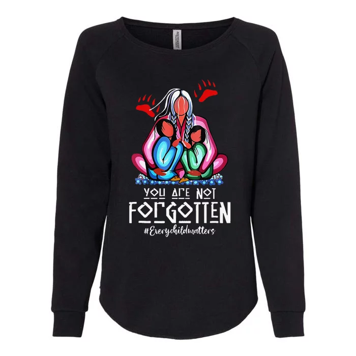 You Day Are Not Forgotten Native American Gift Womens California Wash Sweatshirt