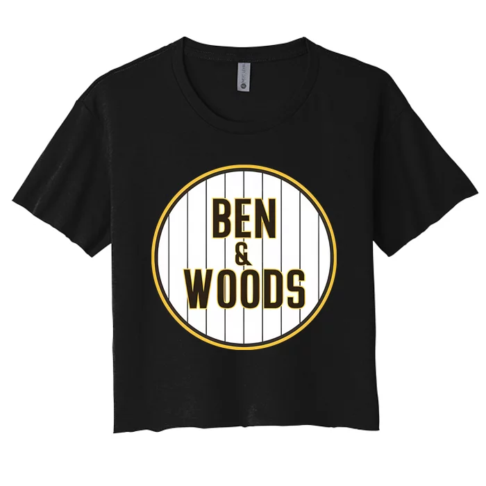 Yu Darvish Ben And Woods Women's Crop Top Tee